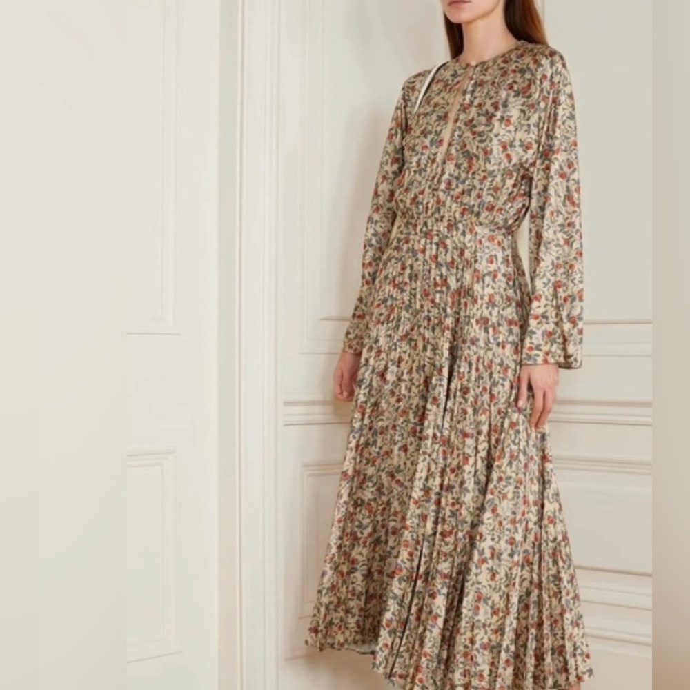 NWT Vince Pleated Maxi Dress - Size M